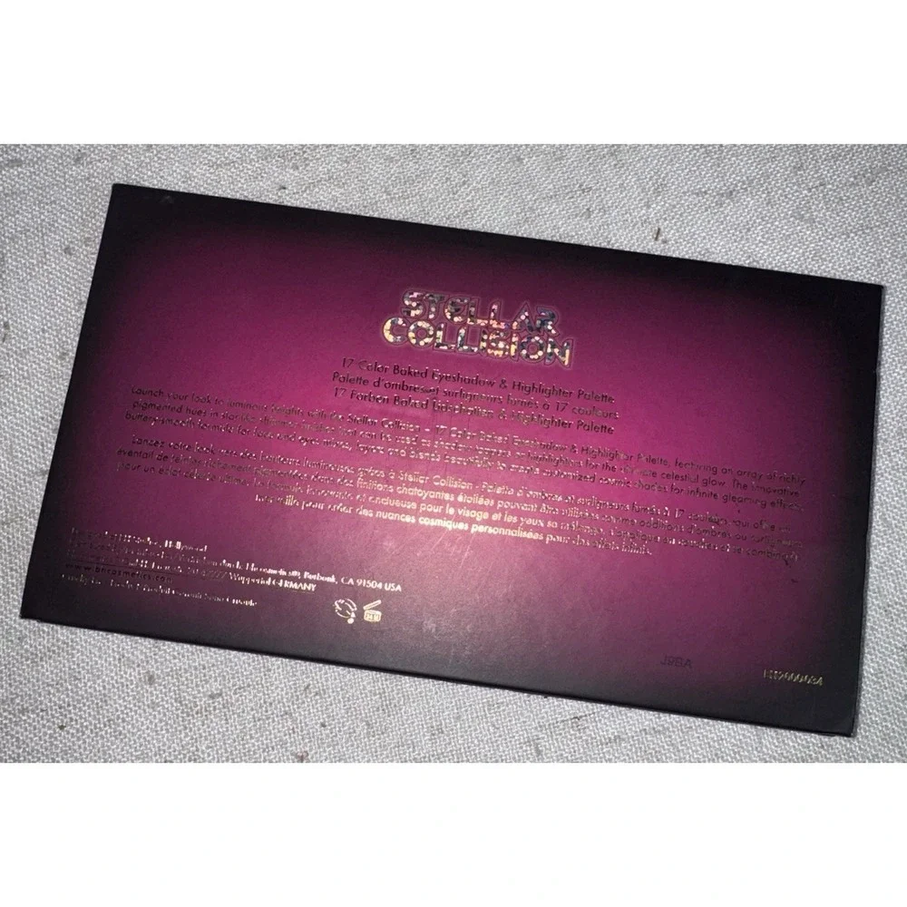 BH Cosmetics Stellar Collision 17 Color Eyeshadow Shadow Highlighter Palette NEW